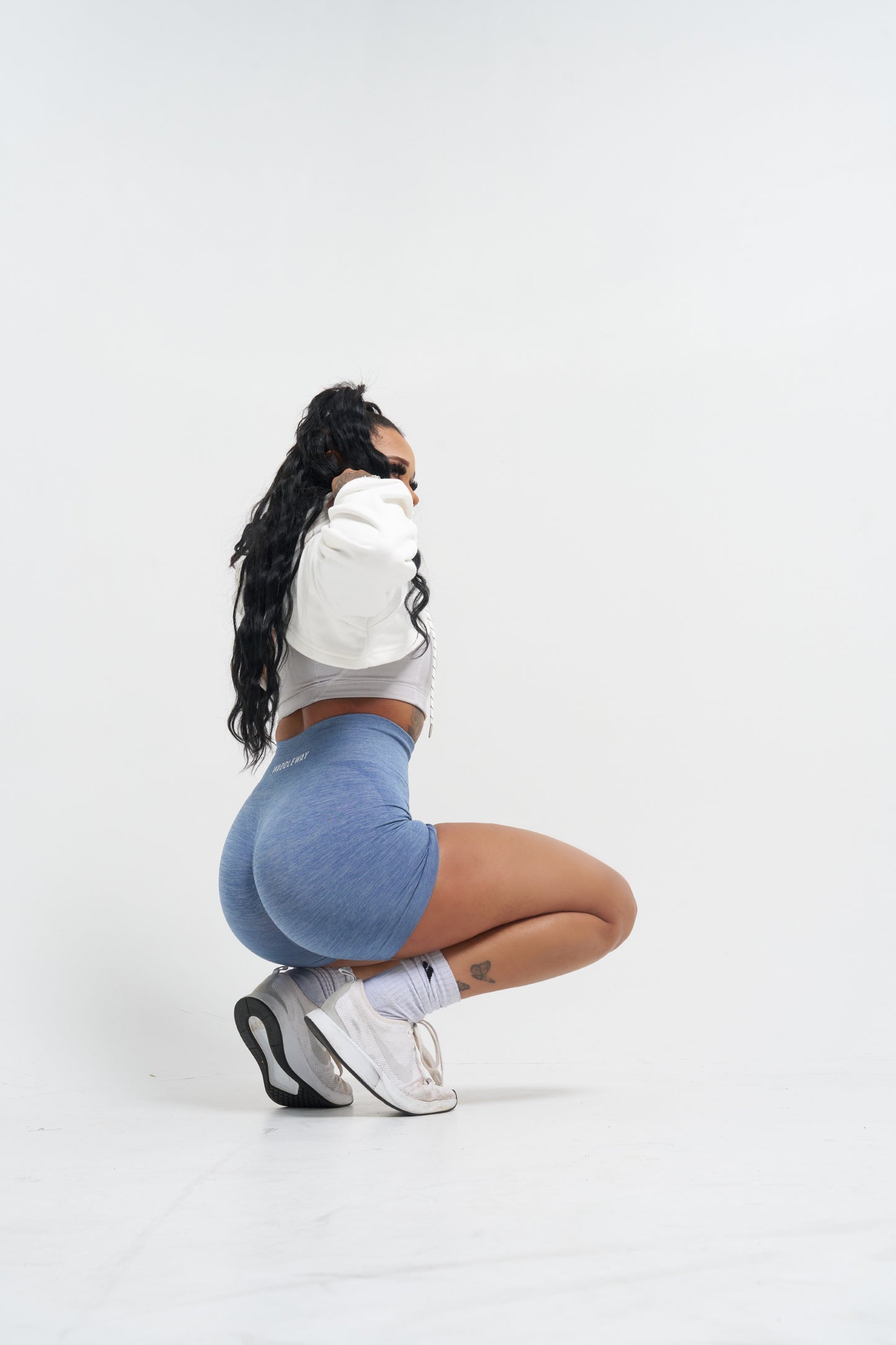 Seamless scrunch shorts